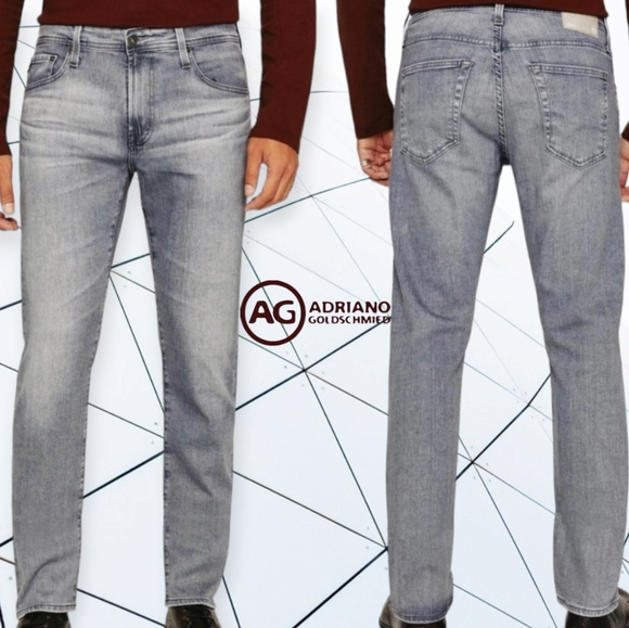 Ag Adriano Goldschmied Other - AG Adriano Goldschmied Italian Denim Tellis Modern Slim FIt Jeans Grey 33x34.5"